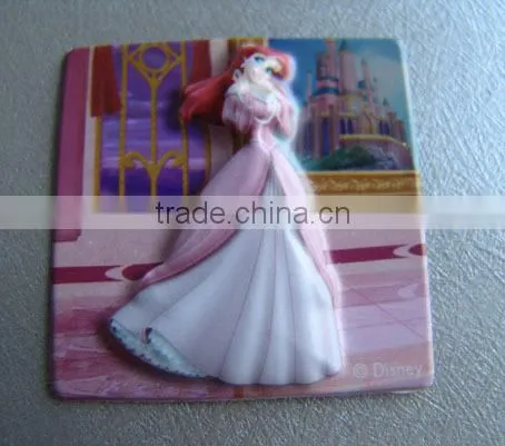 Wenzhou Factory Kids Hello Kitty Cartoon PVC 3D Bump sticker