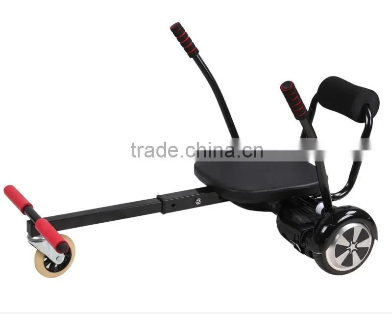 2016 adjustable seat hoverkart for two wheels self balance scooter hoverboard go kart Sitting Chair