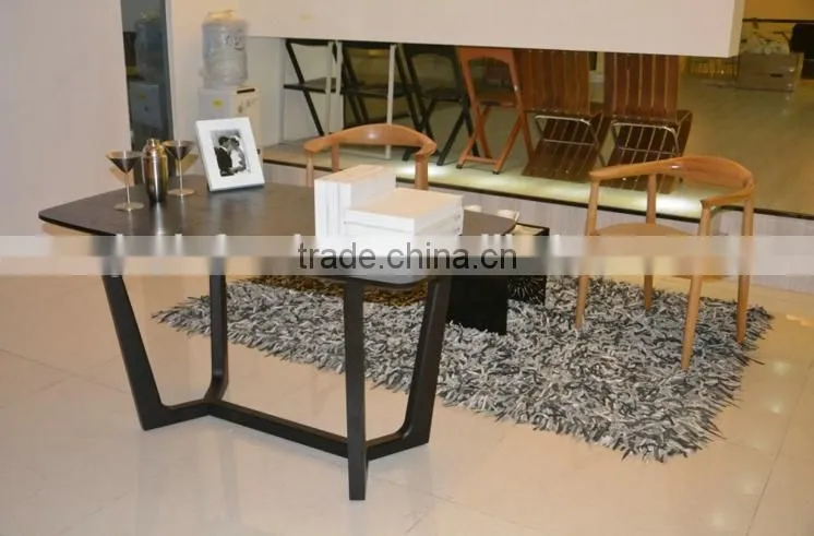 modern MDF High Gloss Table ash wood square table coffee table, scandinavian furniture