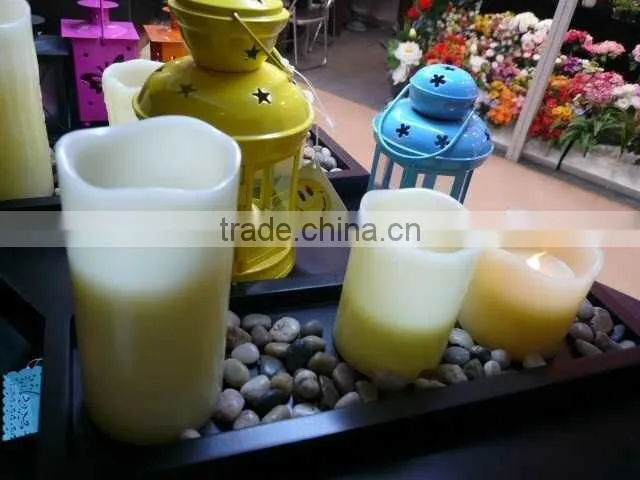 LED candle with remote control/timer