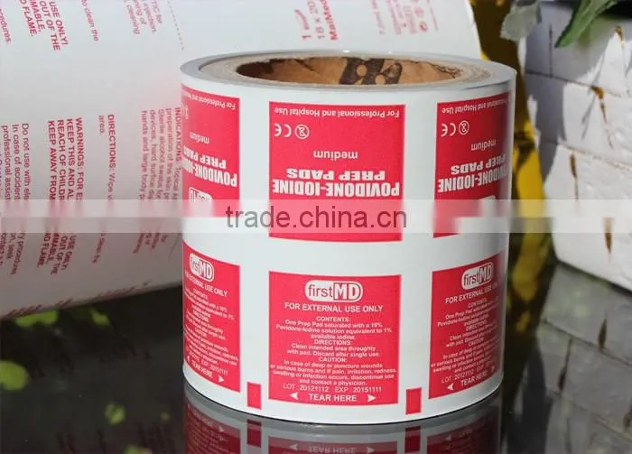 Custom Roll up film printed Food Packaging Printed Film