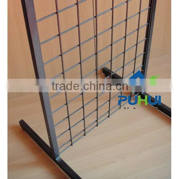 Free standing shop display rack