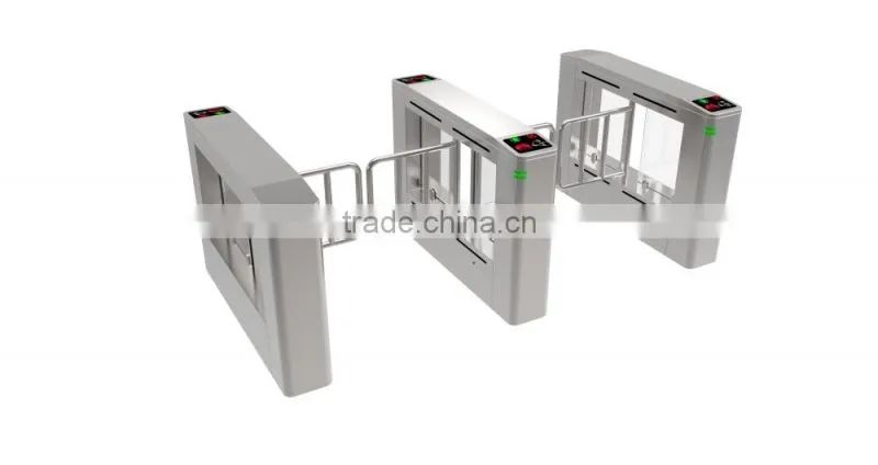 Supermarket Swing Turnstile Machine with Barcode Function