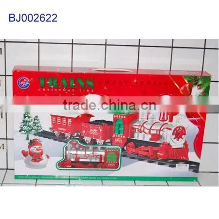 Funny Christmas toys induction flying santa claus
