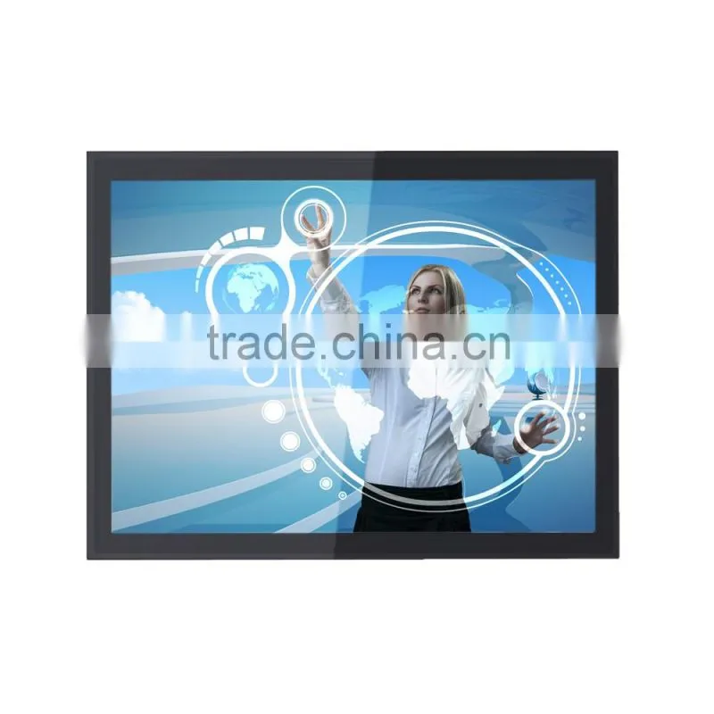 100*100 vesa mount 4:3 15 inch capacitive touch monitor