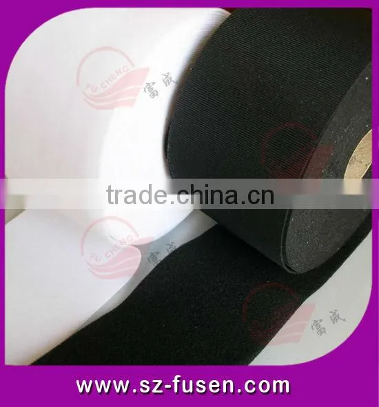 custom magic tape loop fabric with printing