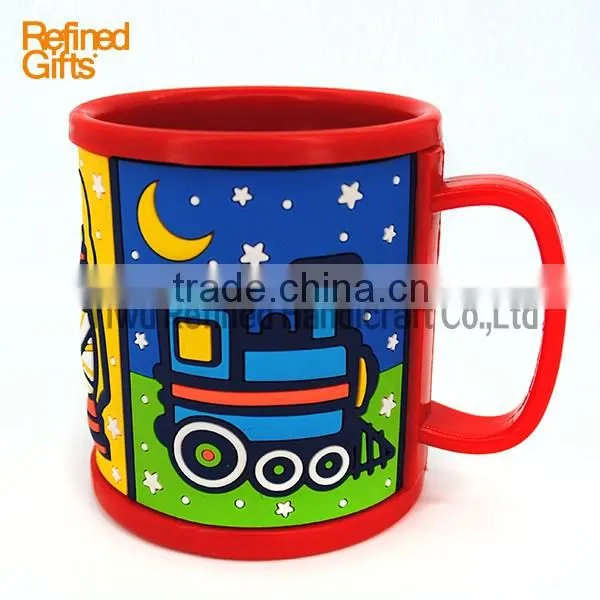 Menufacture China PVC rubber Coffee cup Mug DUBAI Mugs Promotional Gift