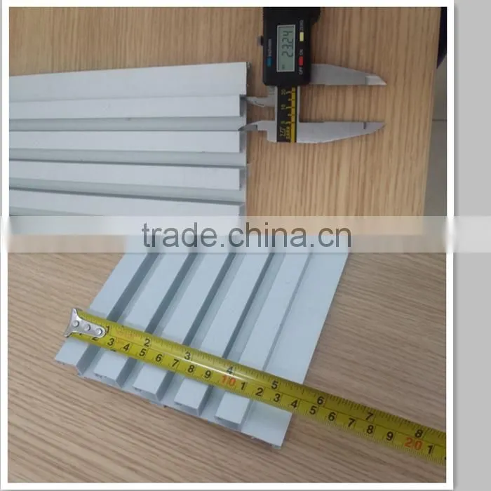 High quality Slatwall Aluminum slat Panles