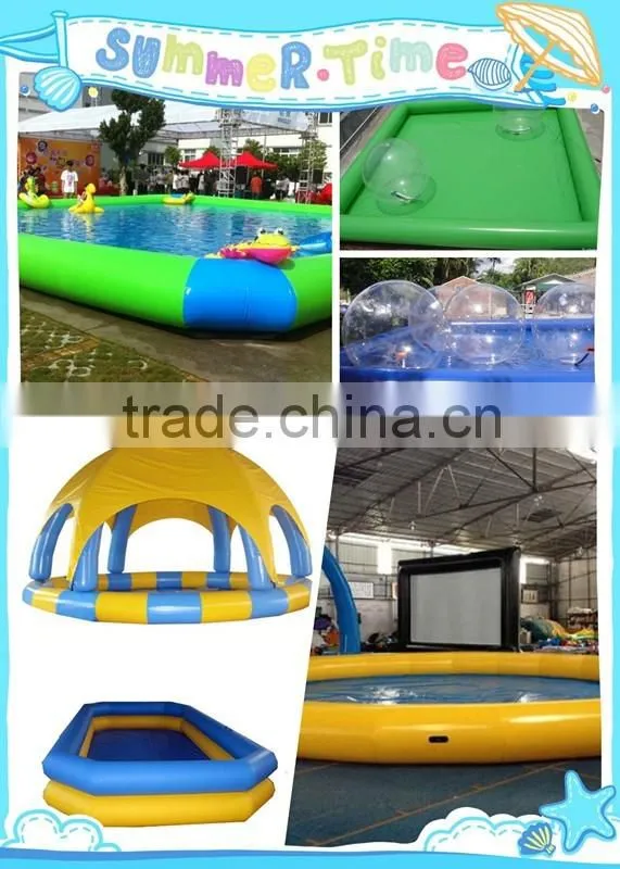 giant inflatable swimming pool with top quality, inflatable pool for kids and adults, inflatable water games toy