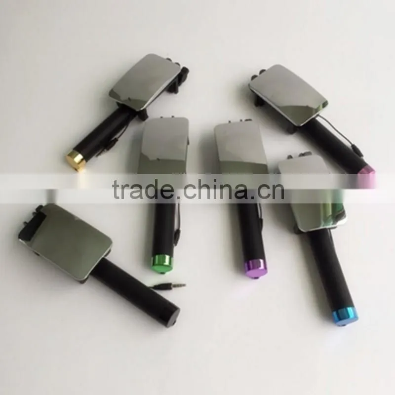 Aireego 2016 mirror nice selfie stick bluetooth