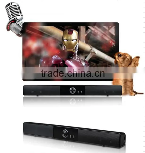 Low cost new mini sound bar/soundbar for home theater music system/tv/computer