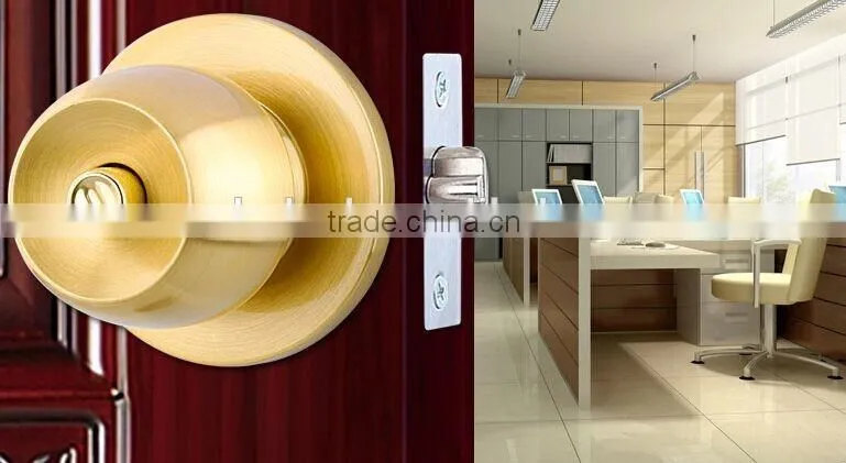 Double brass cylinders office and institution use entry double exterior doors locks