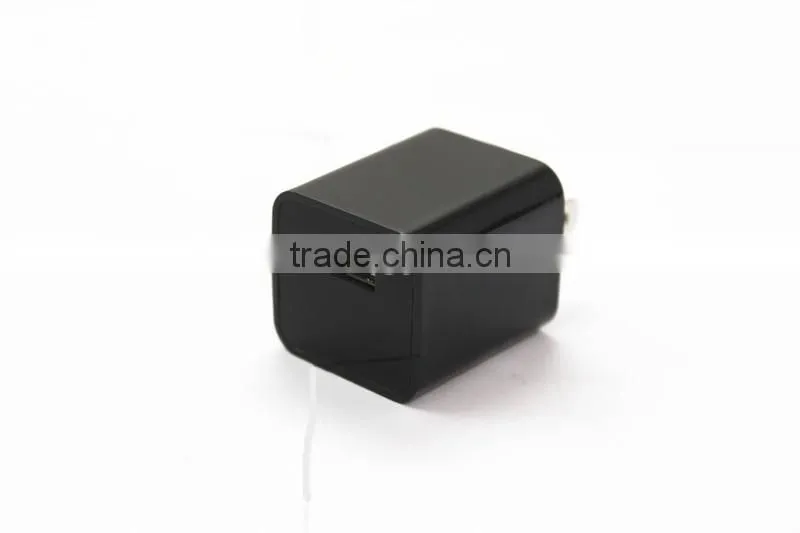 1080P No Pinhole Design Loop Recording Mini Charger DVR Camera