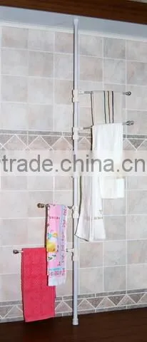 Telescopic Pole Towel Rack Stand