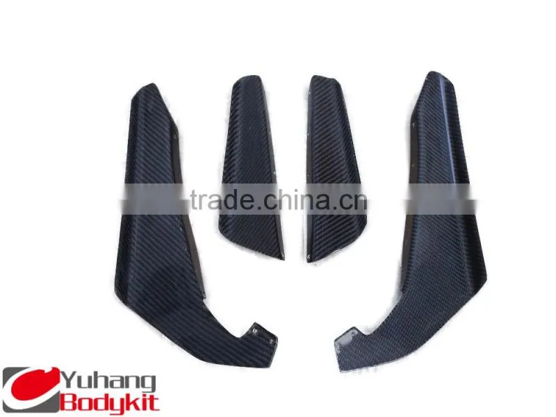 For Skylline R34 GTR OEM carbon fiber Front Bumper Canard 4pcs