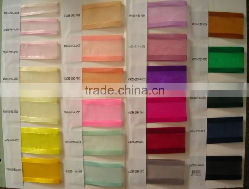 Satin Edge Nylon Organza Ribbon