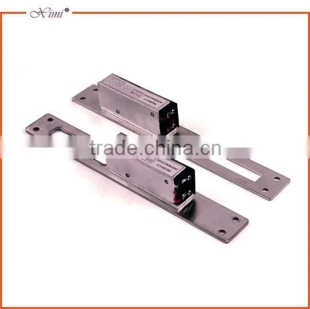 Biometric fail-secure type electric lock XM-300A-L access control system long-type door lock 12V electronic strike lock