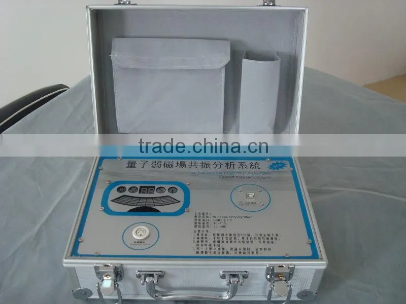 Large-scale quantum magnetic resonance health analyzer with 41 Test reports are given