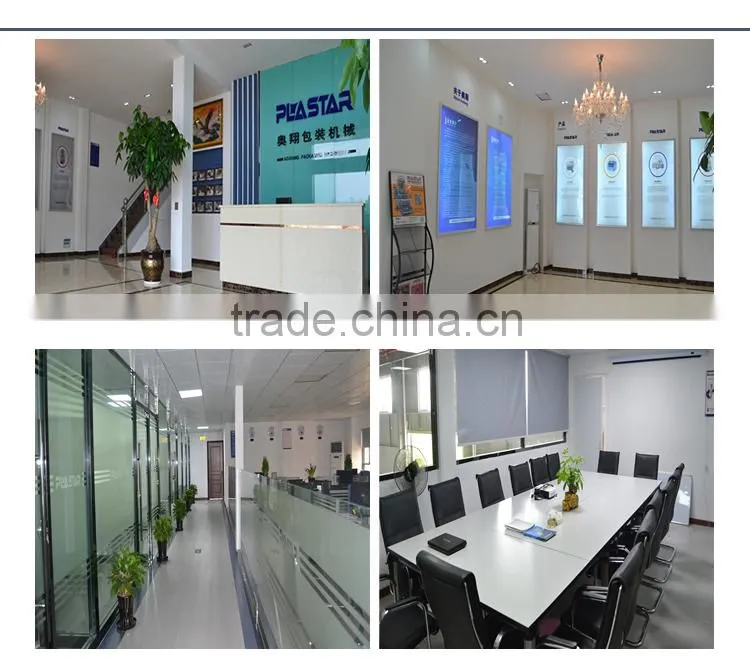 Full Automatic plastic t-shirt Bag making Machine with double lines