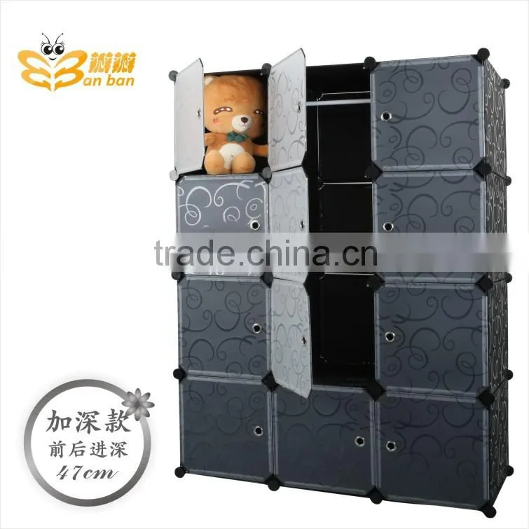 plastic magic wardrobe living room cabinet clothing storage