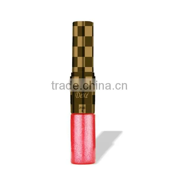 waterproof Dexe lip gloss and lipstick 2 in 1