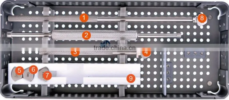 PEEK Cervical Cag Instrument Set Orthopedic Surgical Instruments