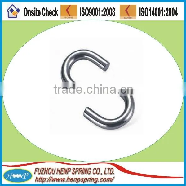stainless steel spring s shaped hooks