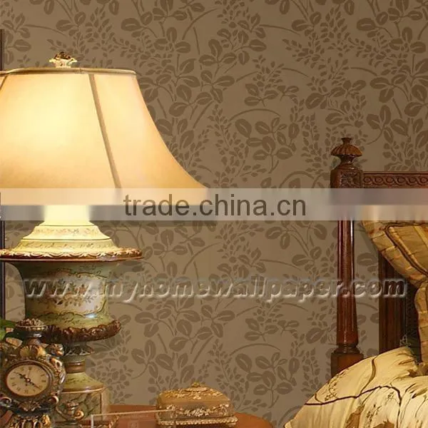 Vinyl wall covering/Indoor wallcovering/3d wall covering/Non woven wallcoverings (130404)