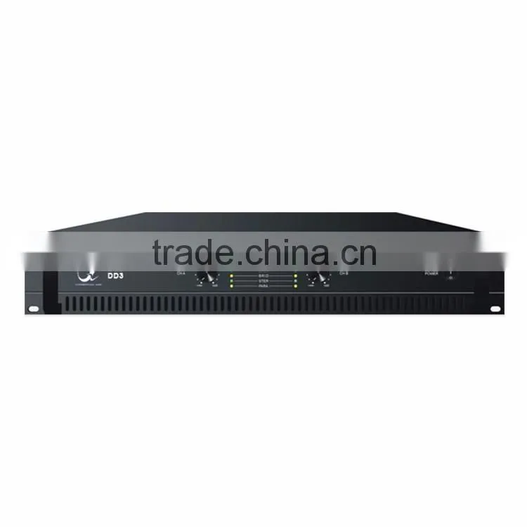 DD3-300W Indoor Music Power Amplifier For Music Hall