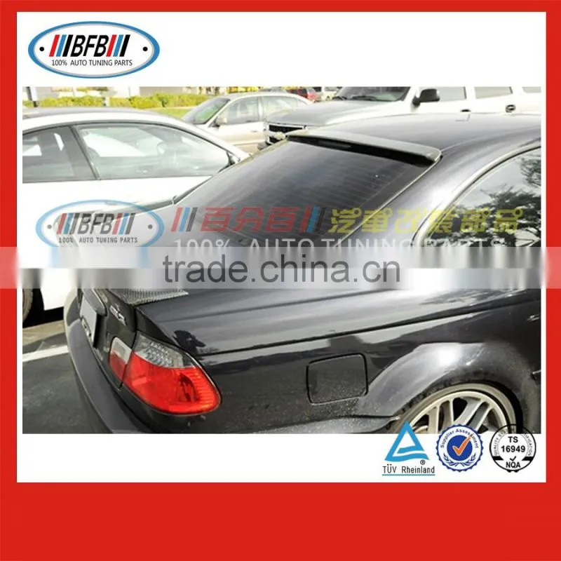 3 series 1998-2005 FOR Bmw E46 M3 carbon fiber rear spolier 4 DOOR bodykits