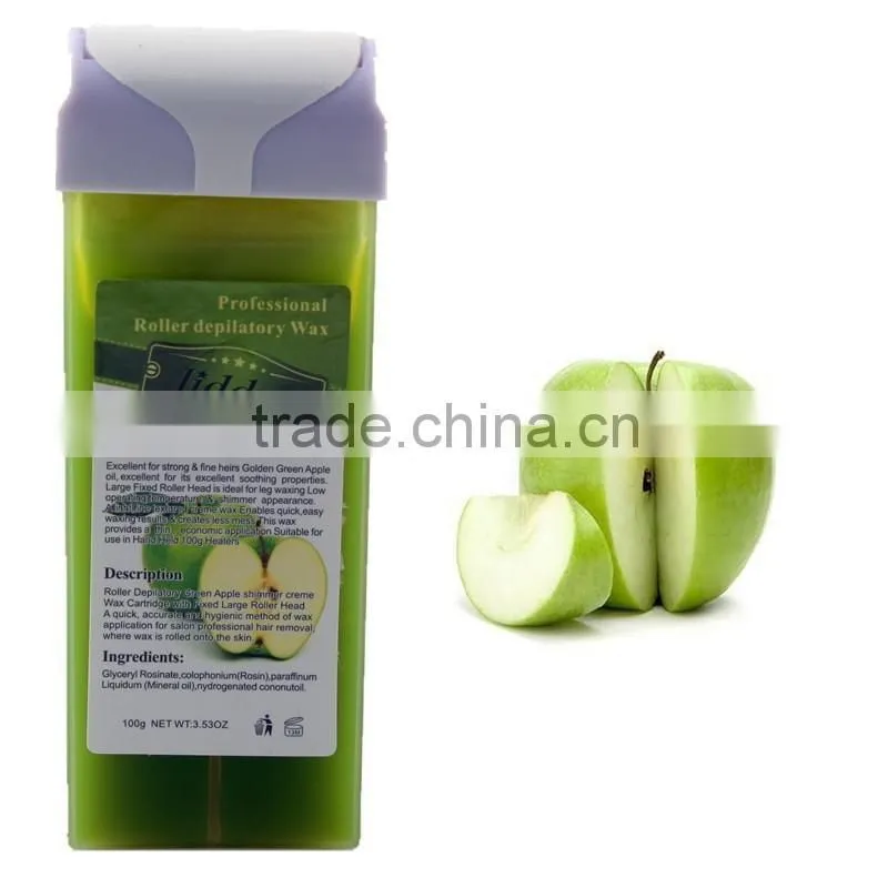 100ml Hair Removal Wax Series Refillable Roll On Depilatory Hot Wax Hair Removal Cream