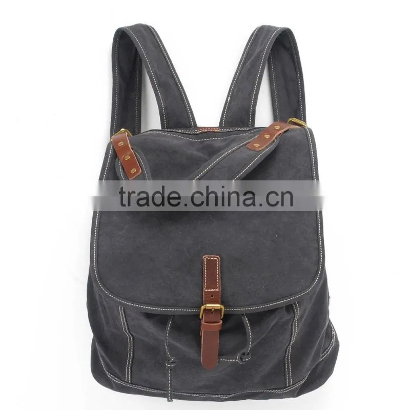 2016 Fashion Laptop Wholesale Blank Canvas Backpacks For School Student Backpack Bag