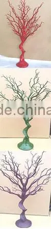 Hot sale Gold Crystal Artificial Tree / Wedding Tree Centerpiece