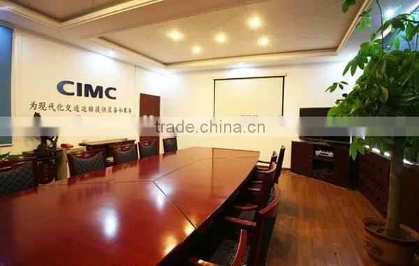 CIMC Hydraulic Cylinder Tractor U Shape Tipper Trailer, Semi Dump Truck Trailer