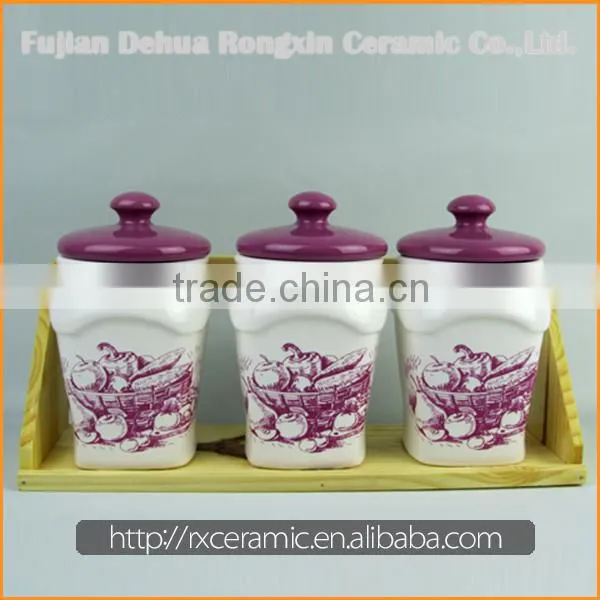China Wholesale High Quality clear mimi condiment set