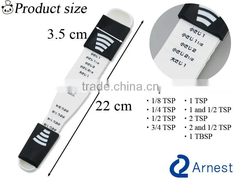 creative kitchenware cooking tools utenils digital measure spoon tablespoon gifts panda 9 kinds quantity measuring spoons 76278