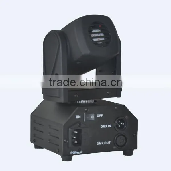 Mini moving head 10w LED spotlight Small machine to make money