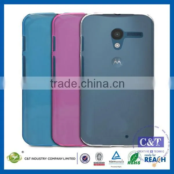C&T Transparent Case/Cover for Motorola MOTO X