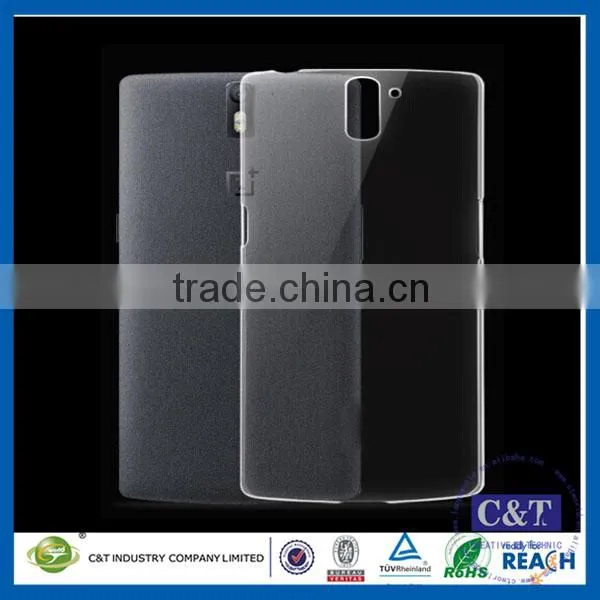 C&T Blue Rubber Flexible TPU Case for OnePlus One