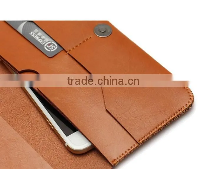 Modest Luxury Waterproof Leather Multifaction Wallet Case for Cellphone,Cards,Money