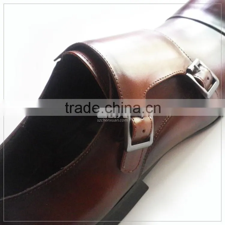 2016 new arrival of men leather shoes