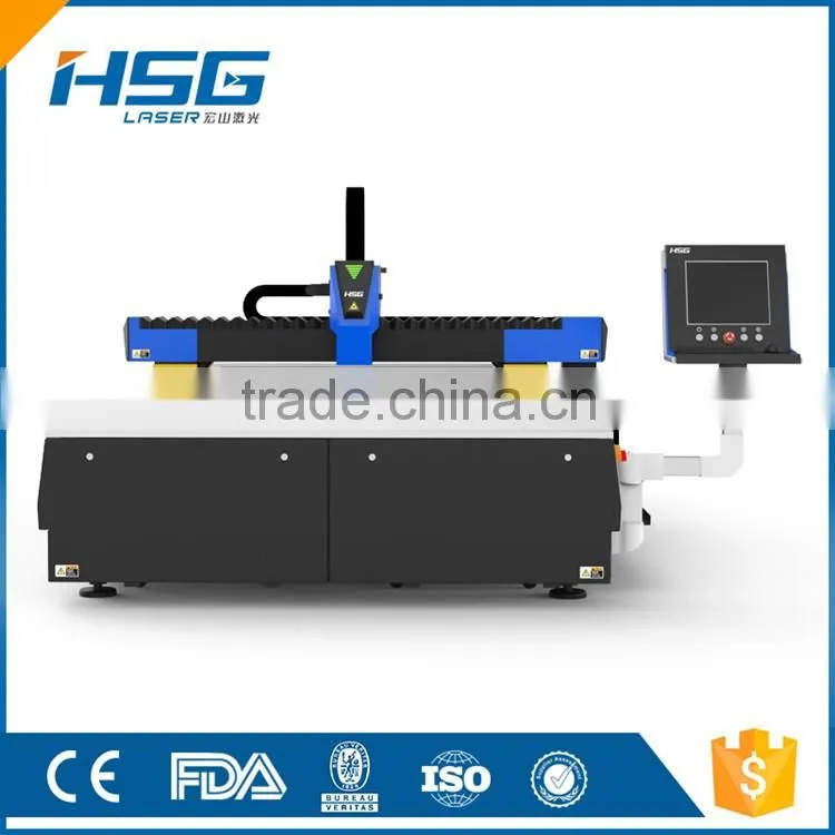 2016 New 3000x1500mm Double Bed Fiber Laser 1000w for Thin Metal Cutting Machine