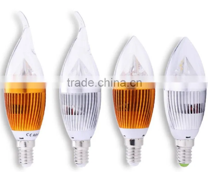 E14 led flicker flame candle light bulbs,led light candle