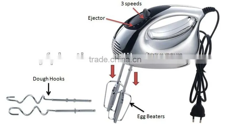 Mixer with rotating stainless steel bowl