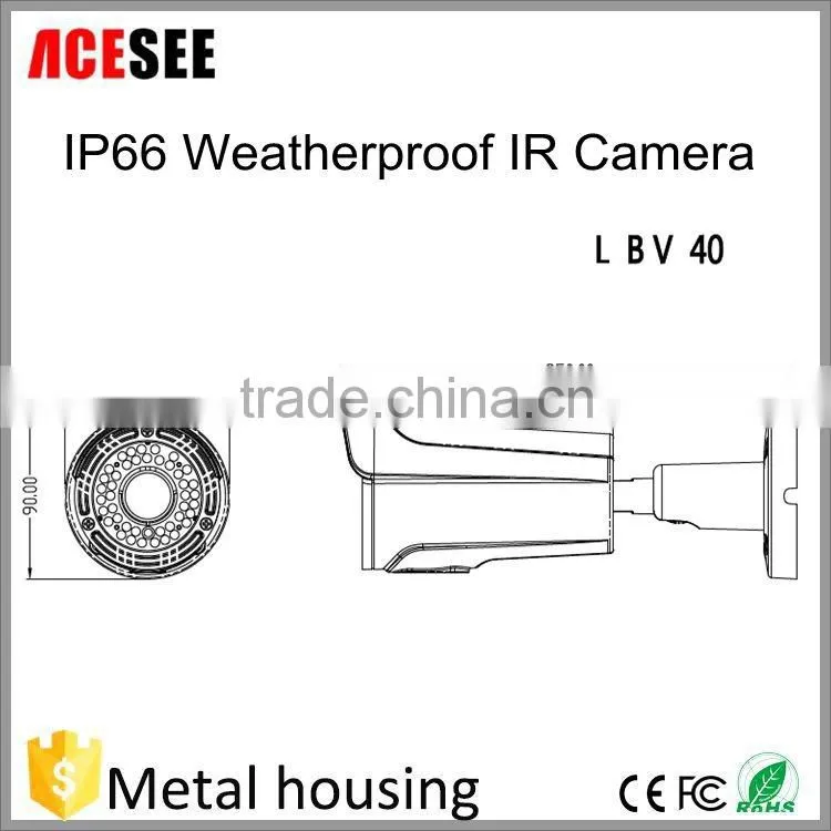 New Option home camera 2016 IP66 Weatherproof IR Camera home camera security AVBV40HTC200M