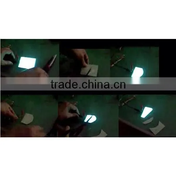 Cuttable Electroluminiscent Panel different size A5,A4,A3