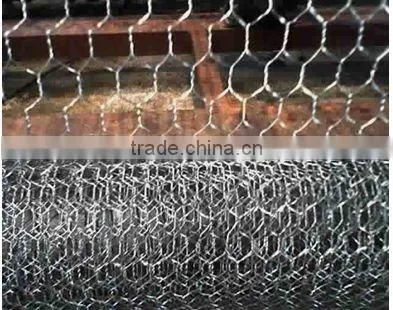 high strength and long life galvanized and pvc coated hexagonal wire mesh (factory)
