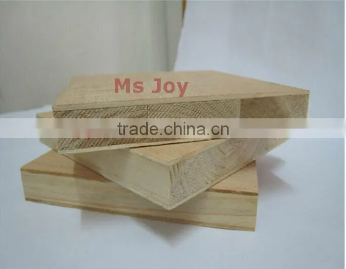 Poplar/Pine/Falcata/Paulownia Blockboard