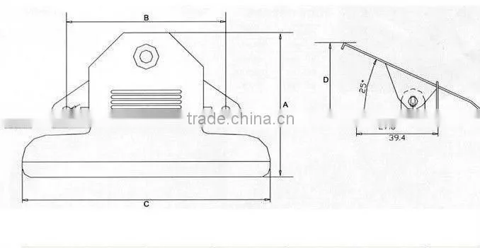 Gold supplier metal butterfly clip&Jumpo clip&metal clipboard(FC143mm)