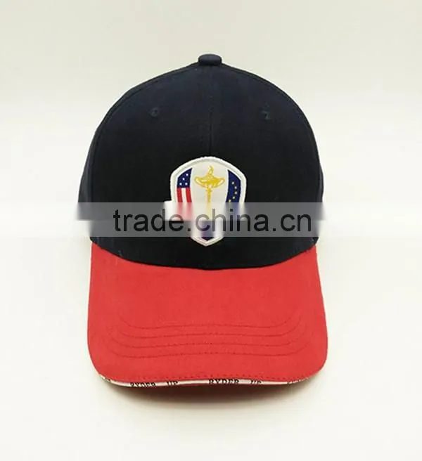 Custom 6 Panel Embroidery Sublimation Golf Cap Cheap Golf Caps